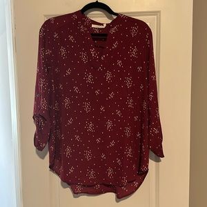 NWOT Chiffon top size XL